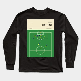 Barcelona Iniesta Goal Againt Chelsea Long Sleeve T-Shirt